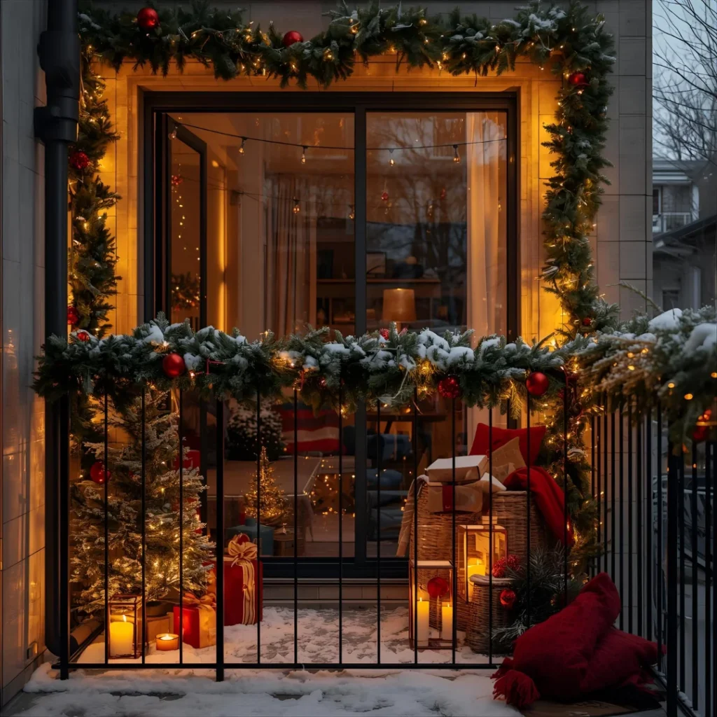 Christmas-balcony
