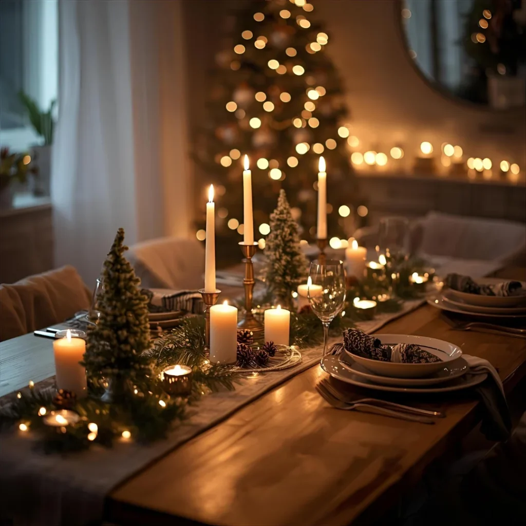 Cozy-Christmas-dining-room