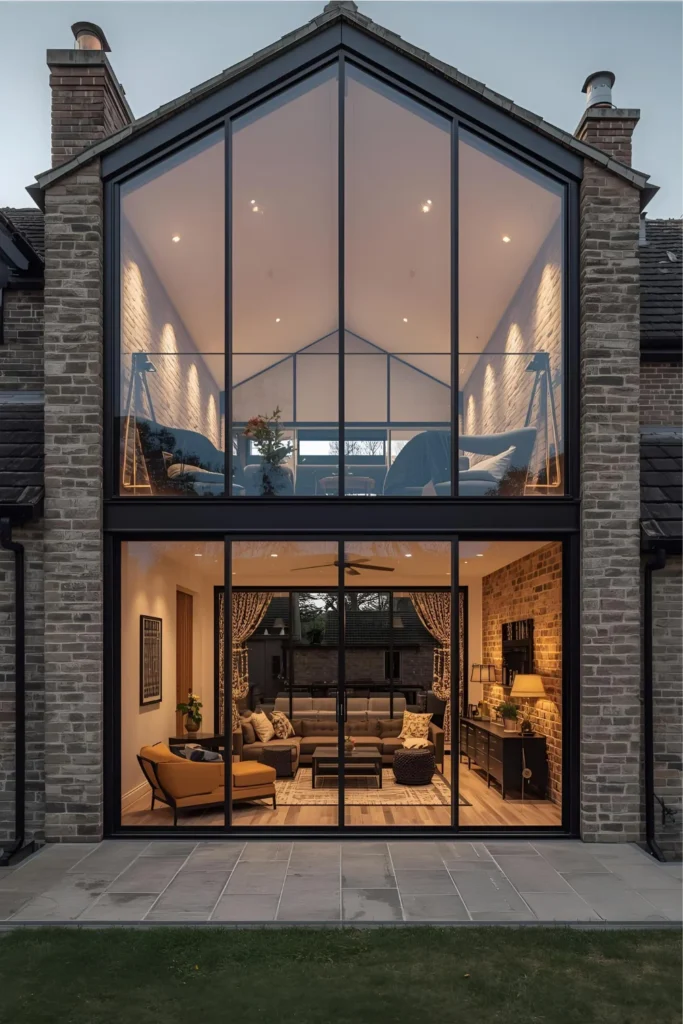 Double Height Living Space