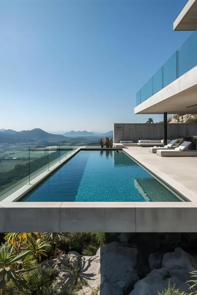 Elevated Pool Terrace