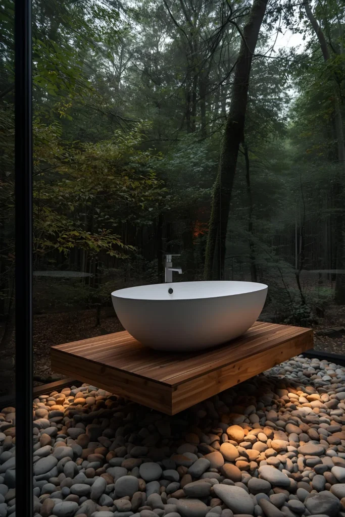 Floating Tub Design
