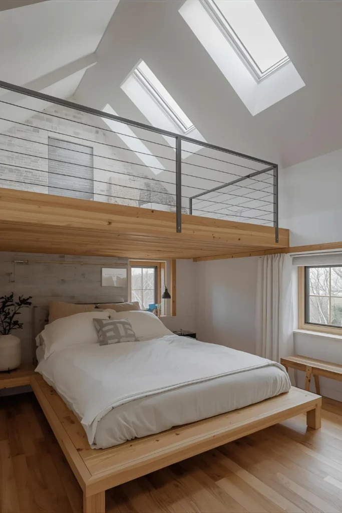 Lofted Mezzanine Bedroom