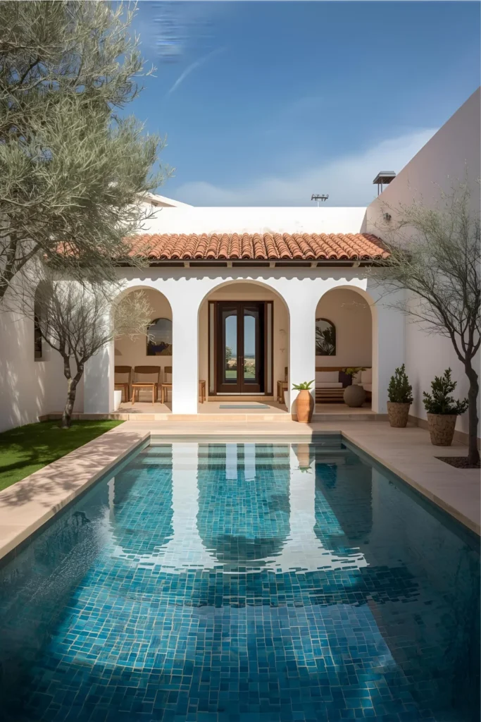Mediterranean Courtyard Vibe