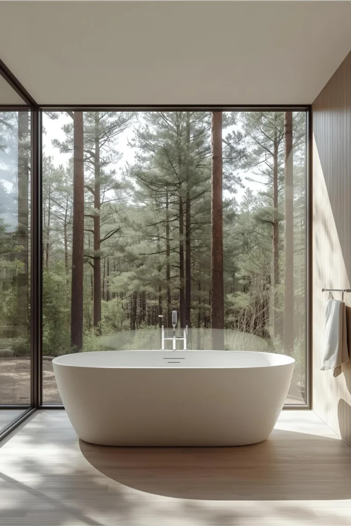Minimalist Forest Retreat