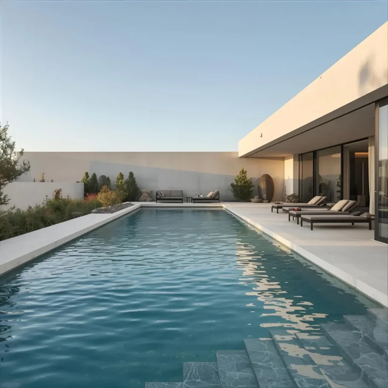 Modern Concrete Swimming