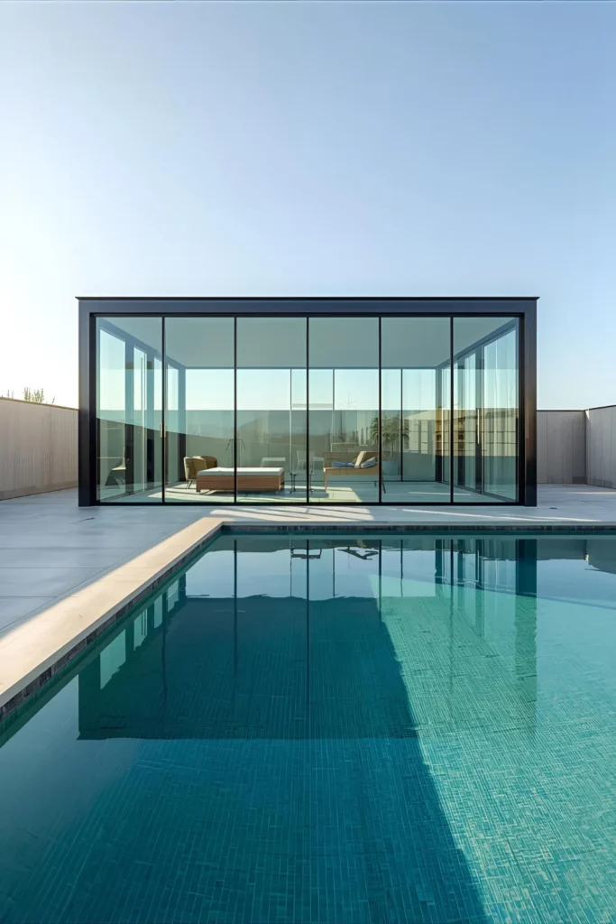 Modern Glass Pavilion
