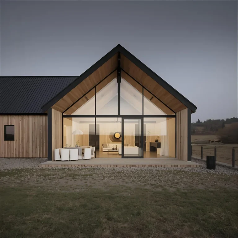 Modern Minimalist Barn