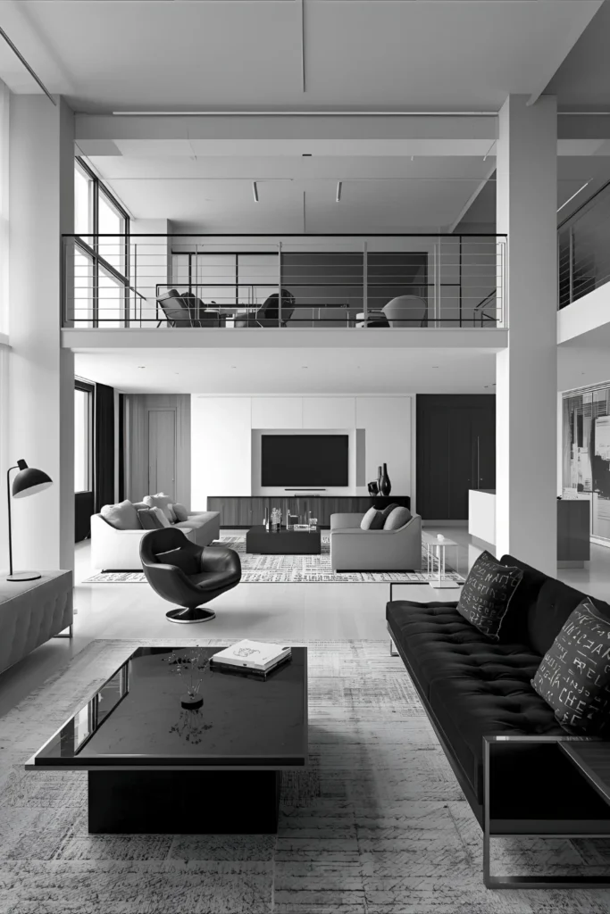 Monochrome Modern Loft