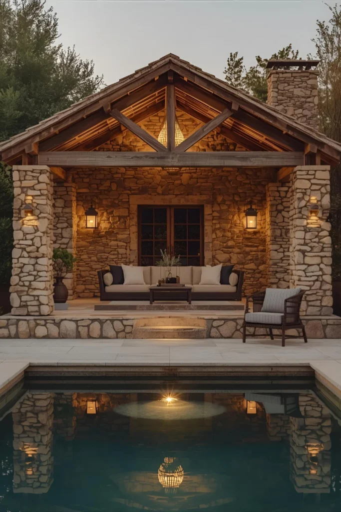 Rustic Stone Retreat