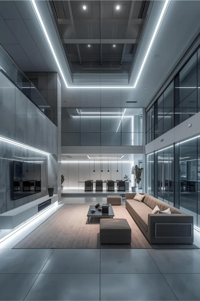 Smart Tech Modern Loft