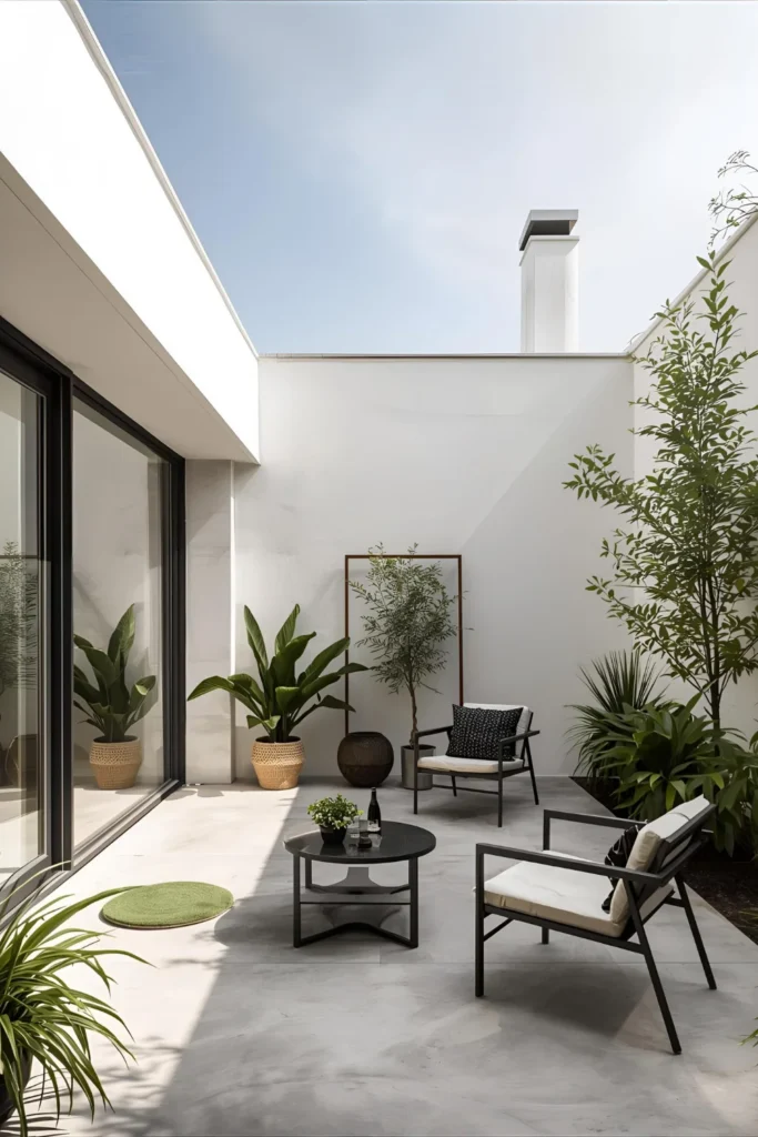 The Minimalist Patio Haven