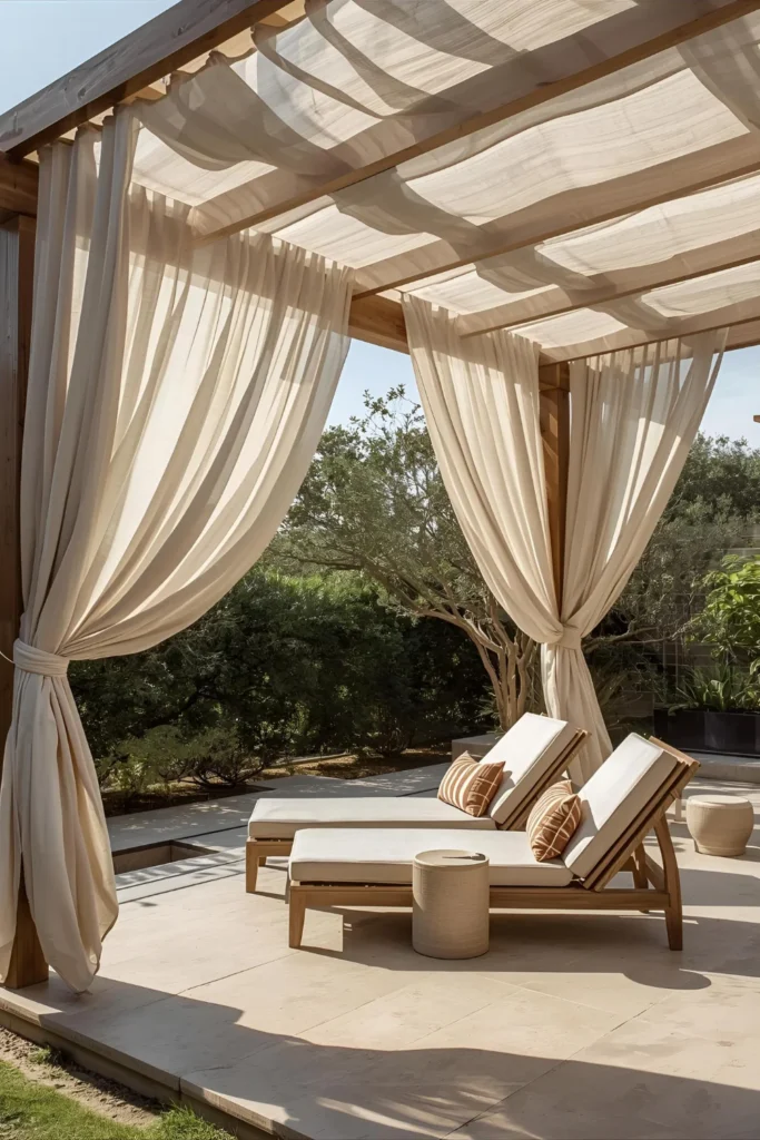 The Modern Pergola Retreat