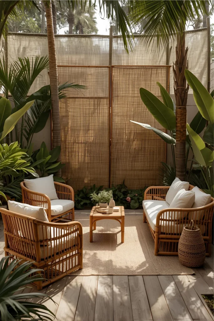Tropical Bamboo Lounge