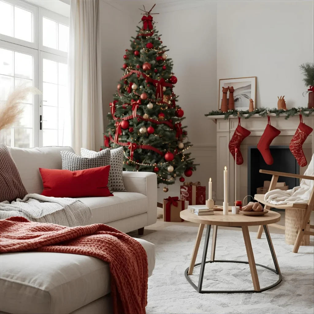 living-room-decorated-for-Christmas