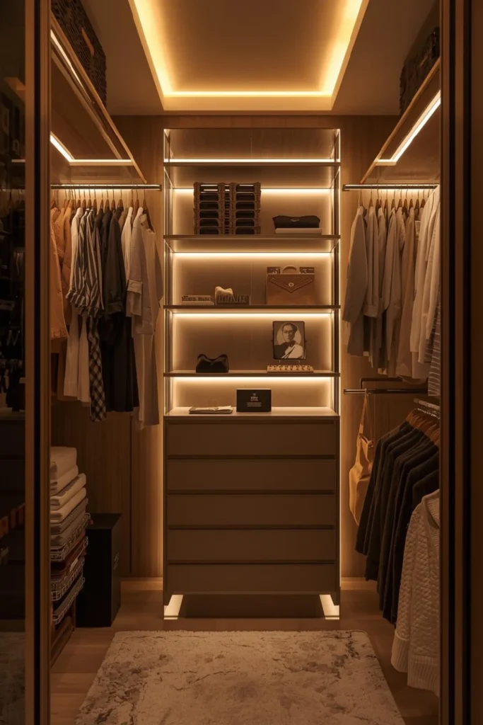 Add Soft Lighting for a Boutique Feel