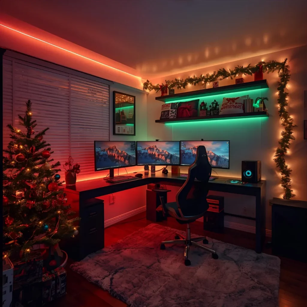 Christmas-Game-Room-Decor