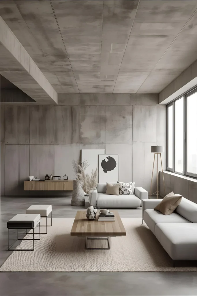 Concrete Minimalist Living