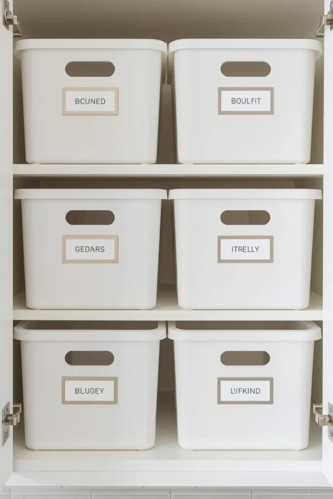 Label Cabinet Contents Simply