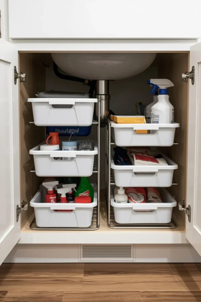 Organize Under the Sink