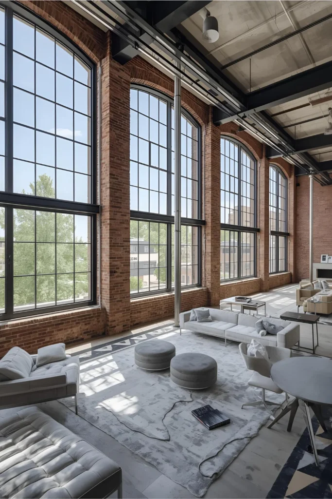 Oversized Loft Windows