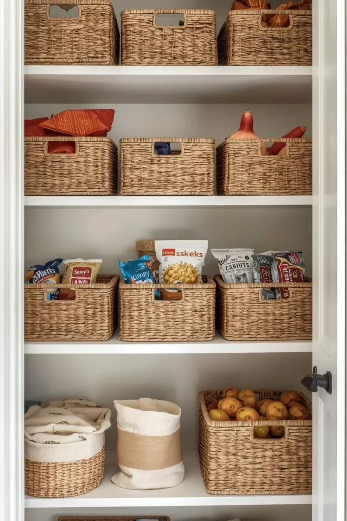 Use Baskets for Flexible Storage