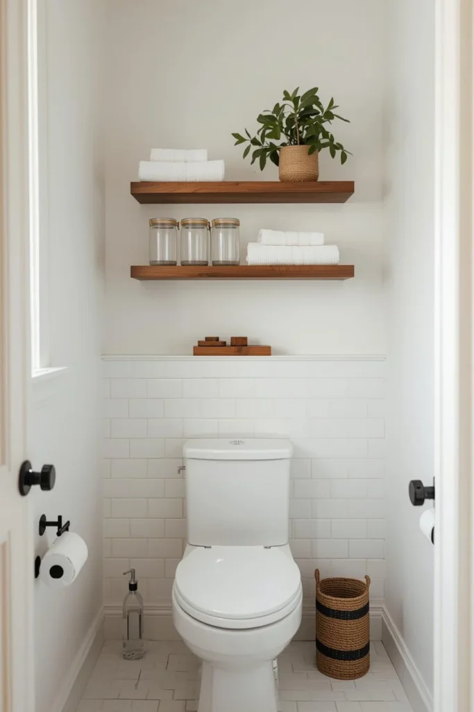 Use Floating Shelves for Vertical Storage