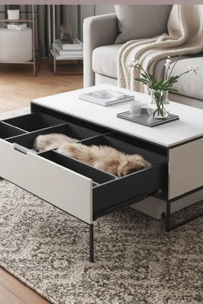 Use Storage Coffee Tables