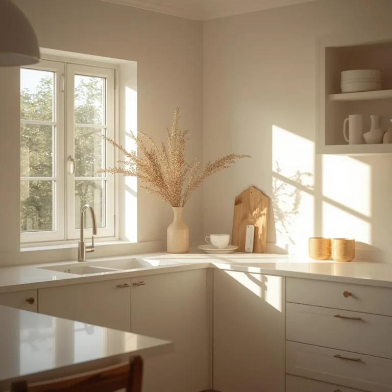 _airy modern kitchen interior