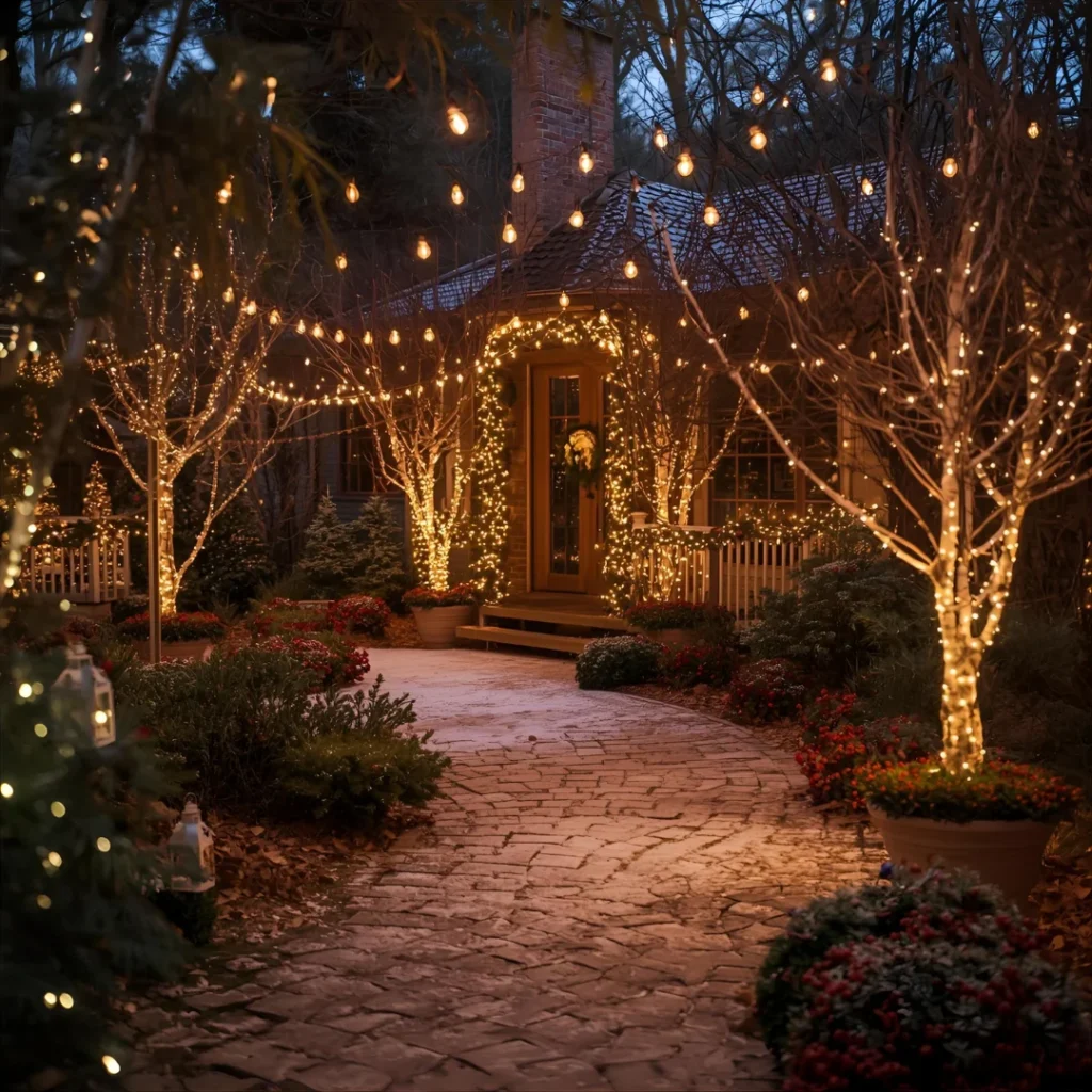 decorated-Christmas-garden