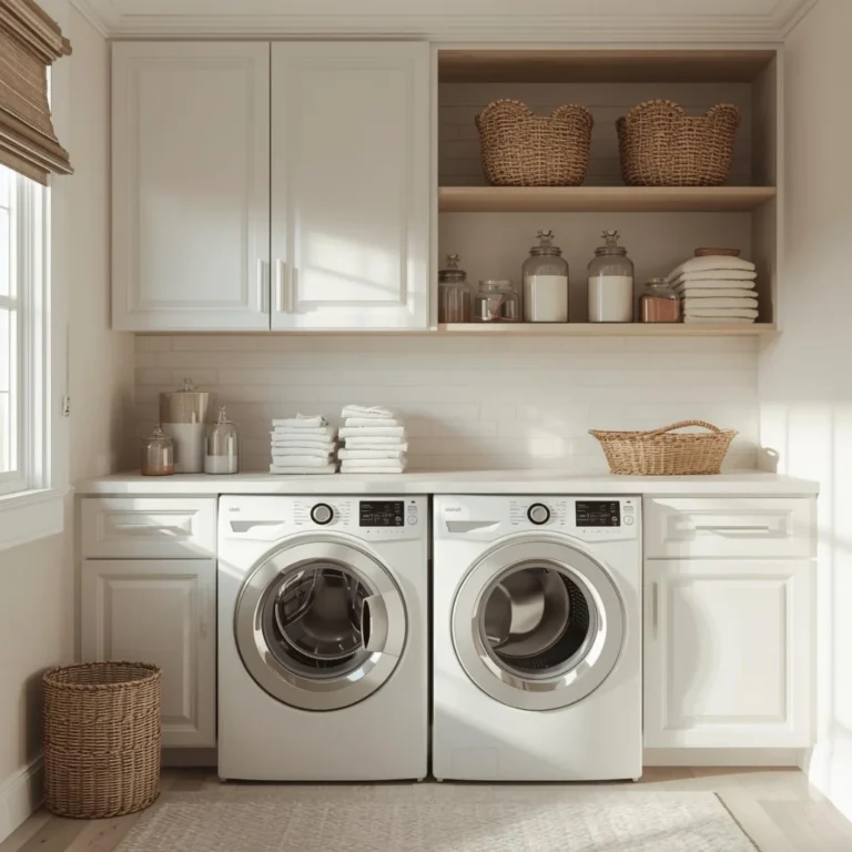 modern laundry room