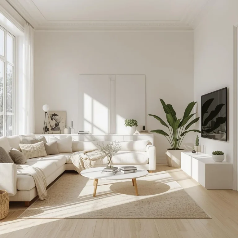 small home interior decluttering