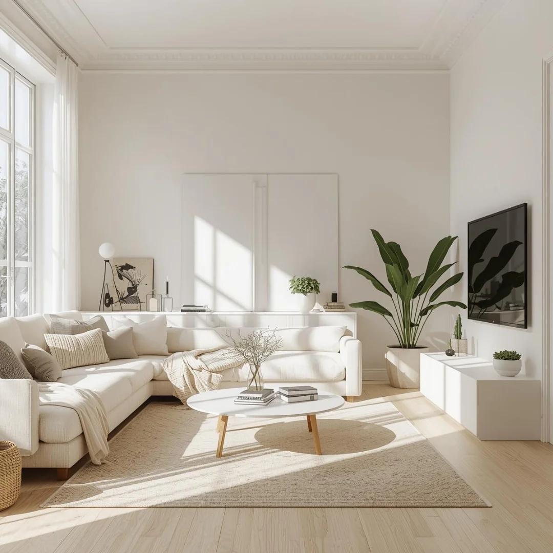 small home interior decluttering