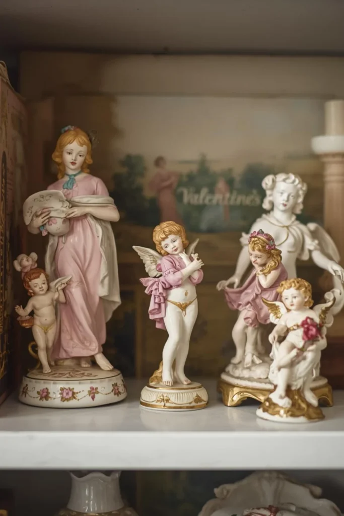 Antique Valentine Figurines and Miniatures 3