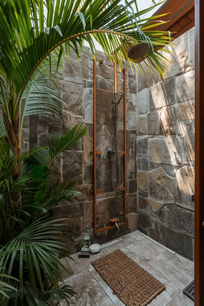 Balinese Inspired Outdoor Shower Escape2