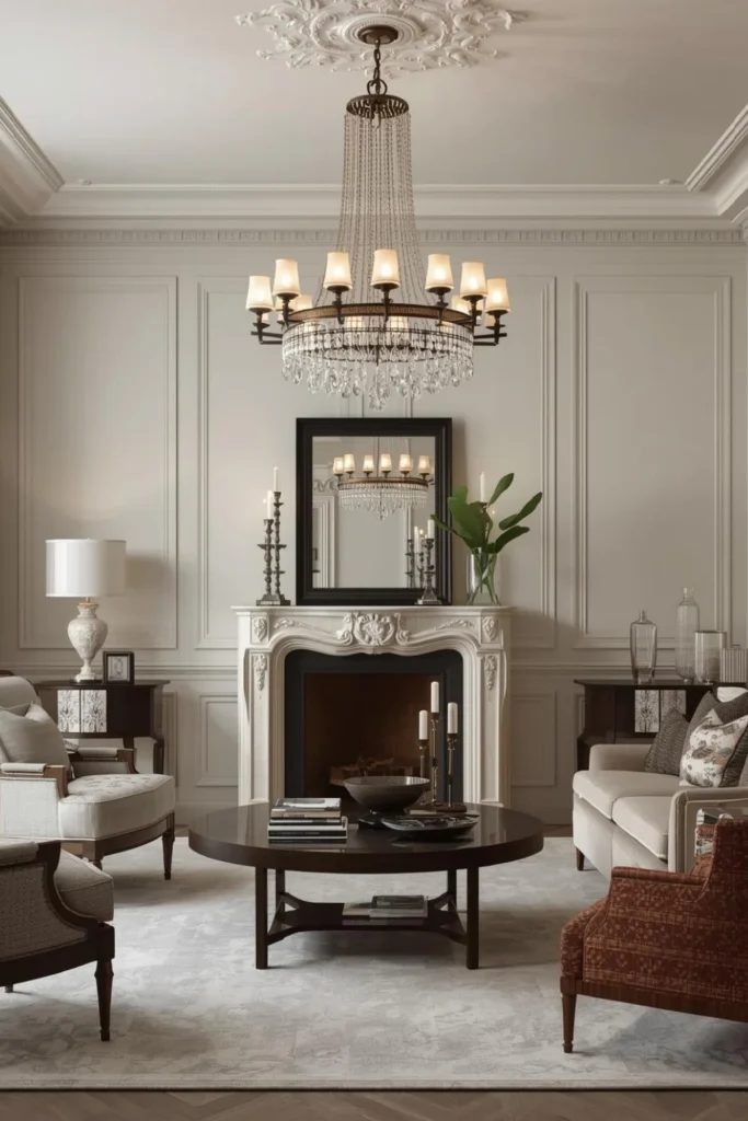 Classic Meets Contemporary With Statement Lighting