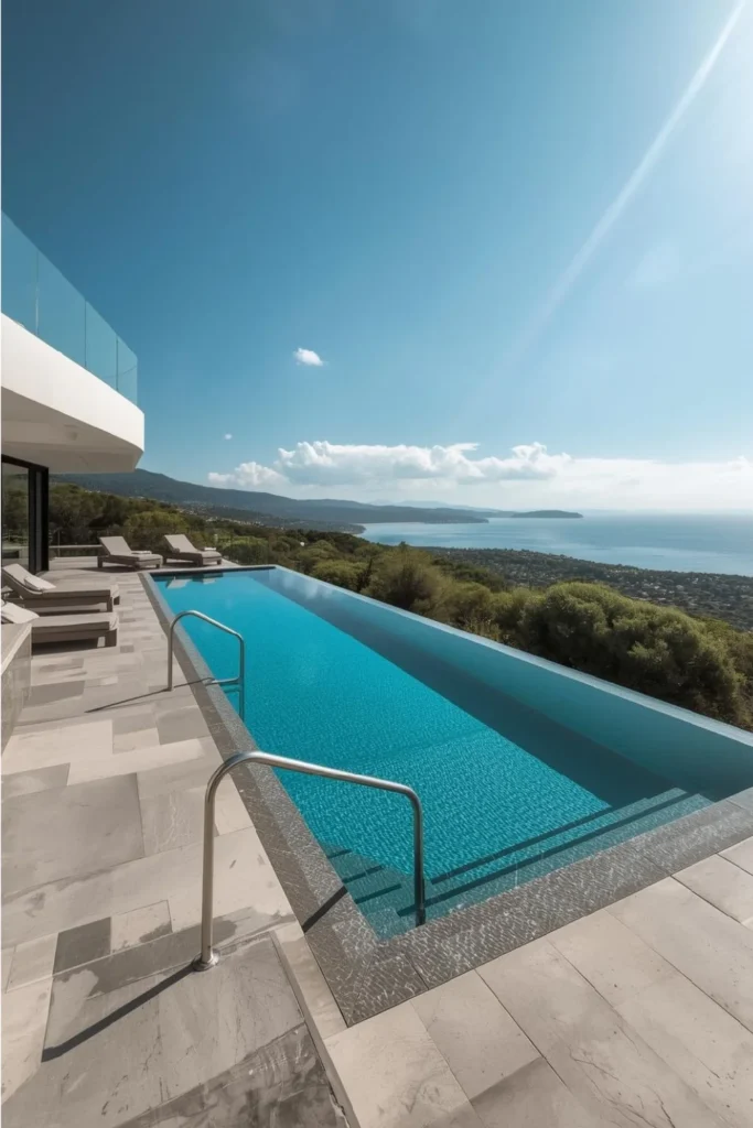 Contemporary Villa Pool Retreat
