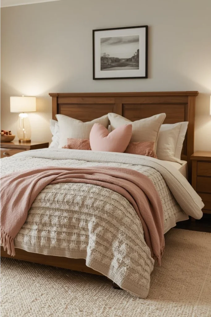 Cozy Farmhouse Bedroom Valentine Touches 3