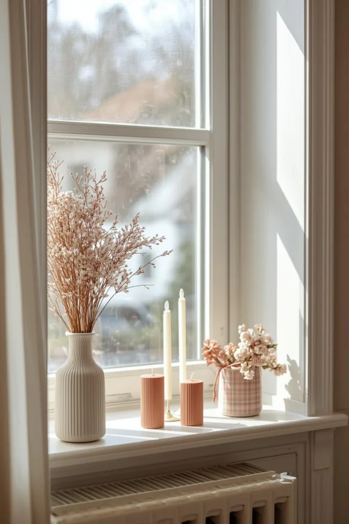 Cozy Window Sill Valentine Styling1