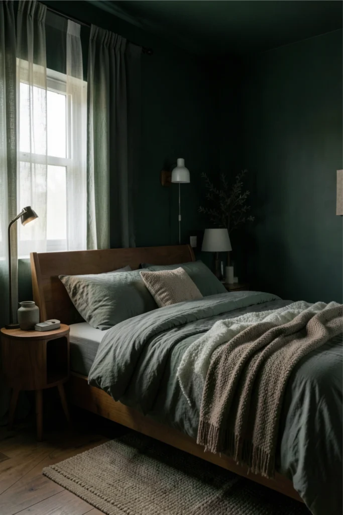 Dark Green Bedroom Aesthetic That Pulls You In2