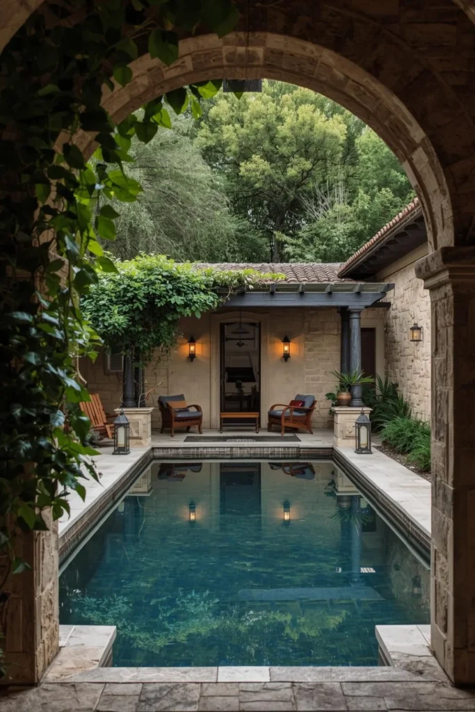 Hidden Courtyard Retreat Pool