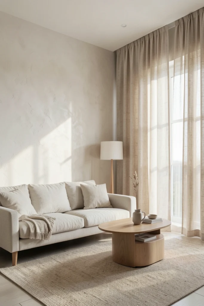 Linen and Plaster Walls