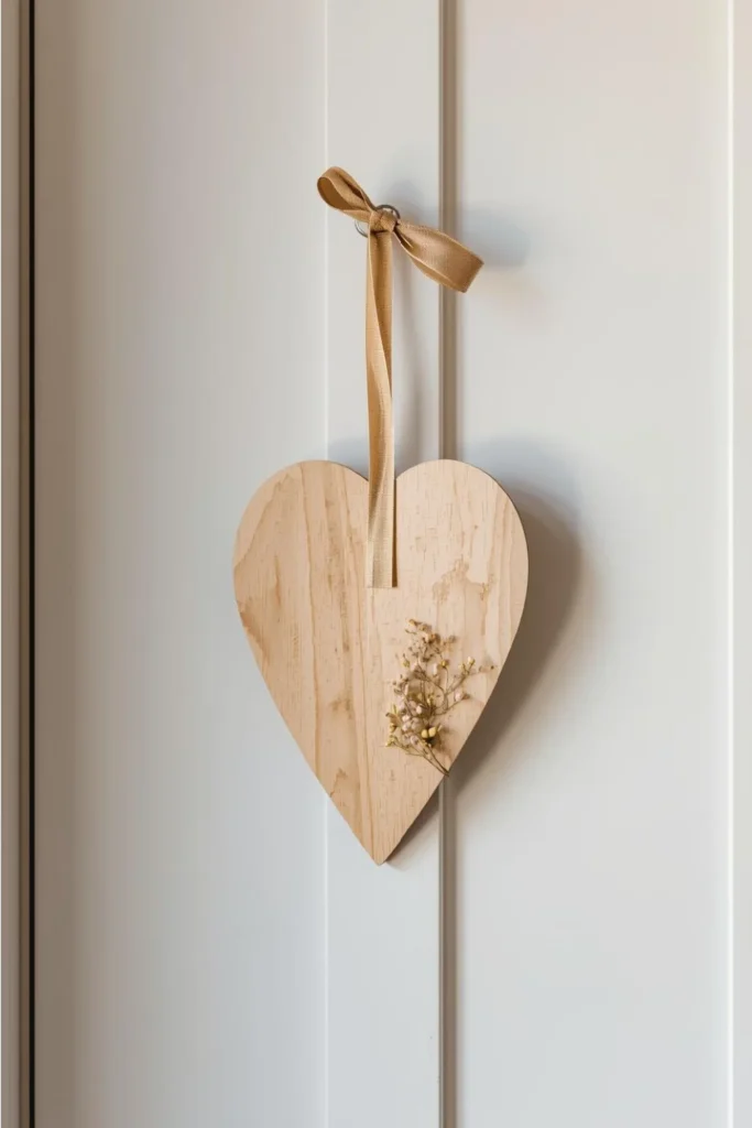 Minimalist Heart Door Hanger3
