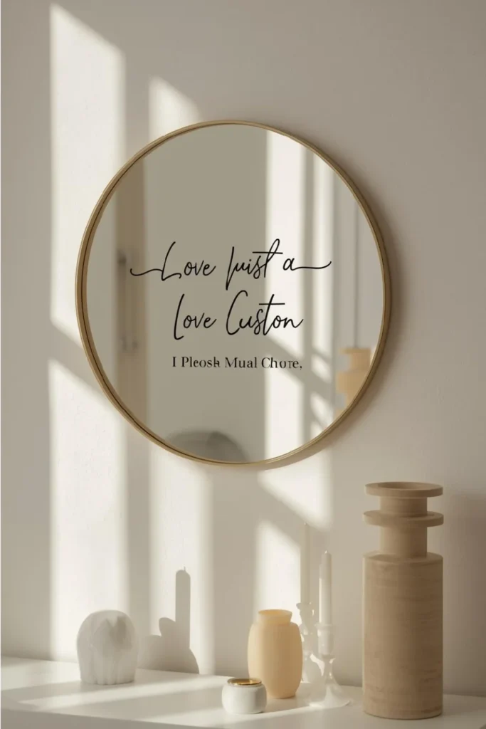 Minimalist Love Quote Reflection3