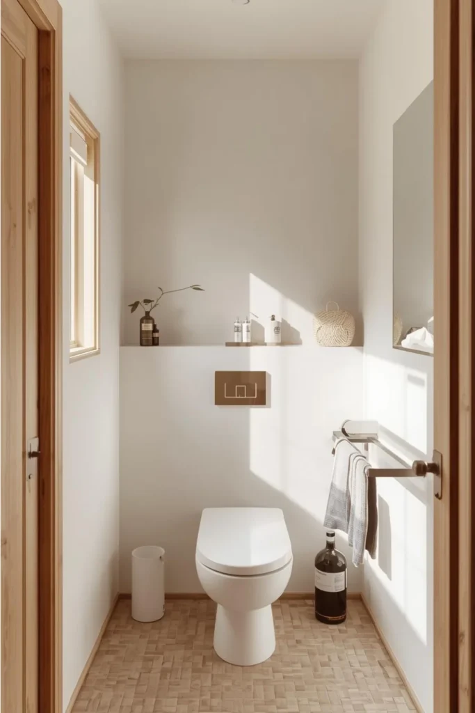 Minimalist Small Bathrooms That Dont Feel Cold1