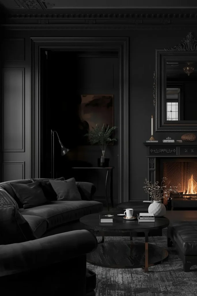 Moody Modern Classic With Black Accents