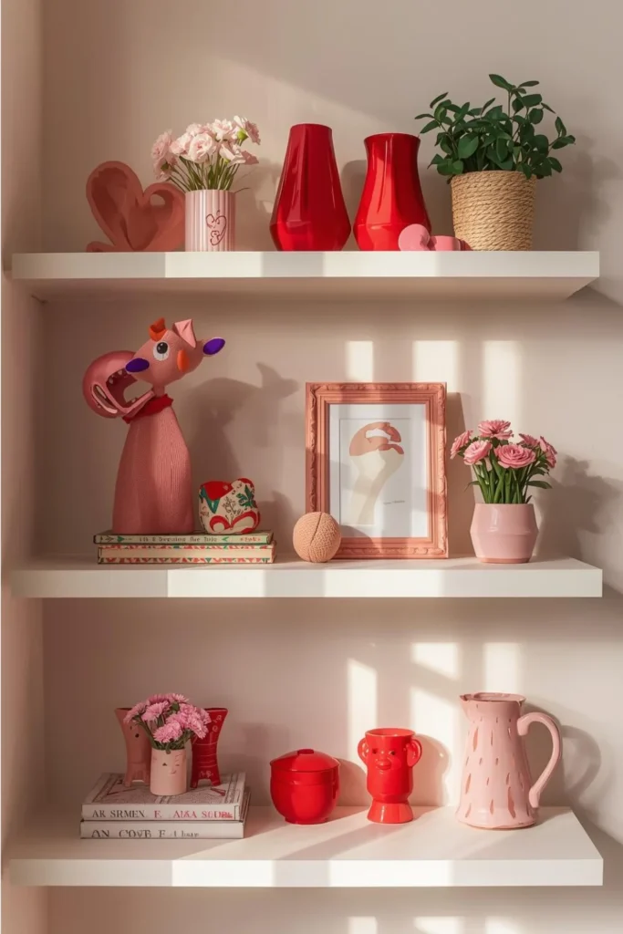 Playful Pops of Pink and Red1
