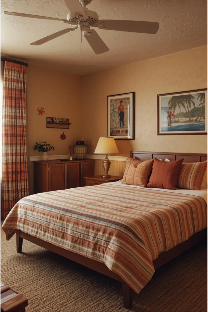 Retro Surfer Bedroom