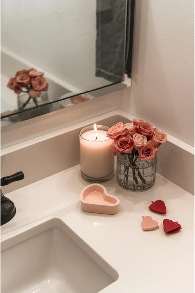 Romantic Countertop Accents with a Minimal Touch1