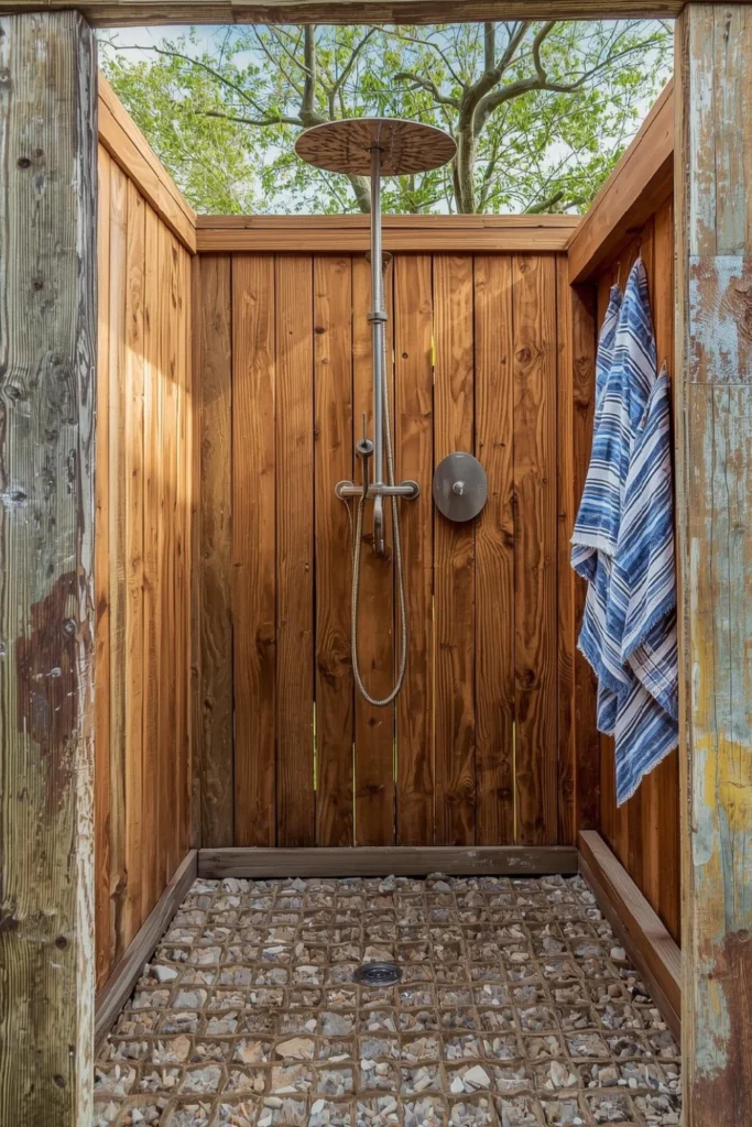 Rustic Surf Shack Outdoor Shower2