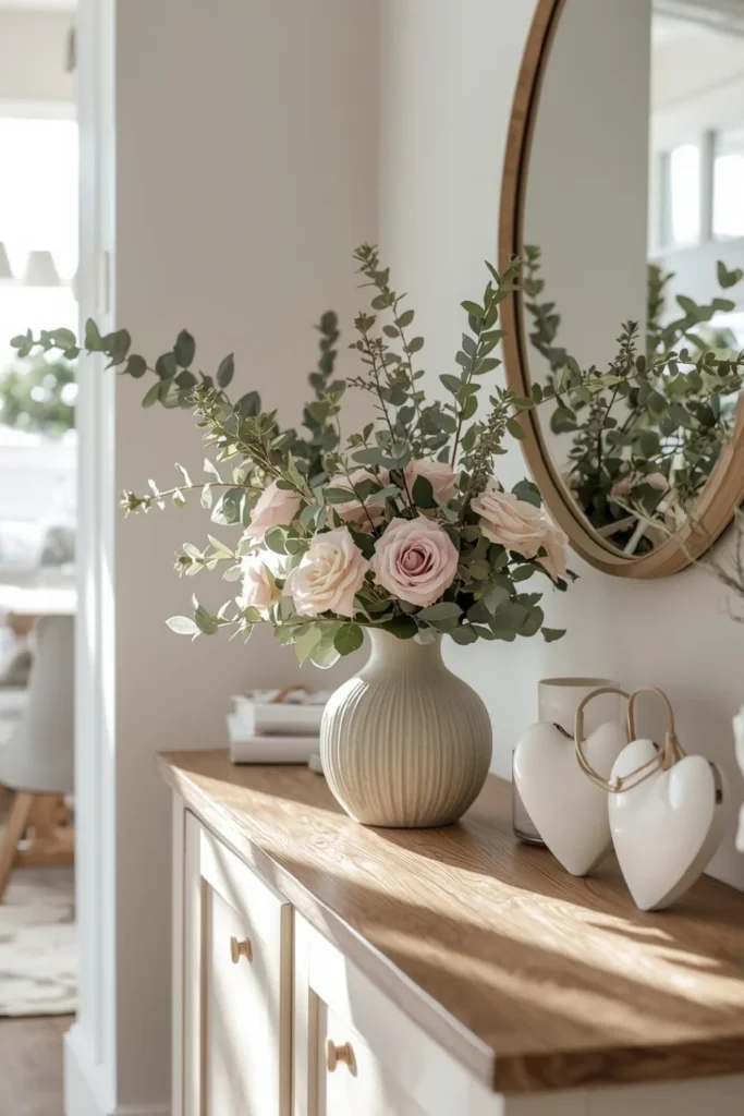 Soft Florals and Subtle Valentine Accents2